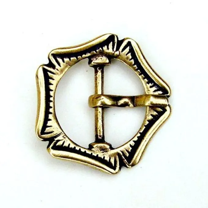 Spätmittelalterliche Rose Schnalle 2 Spätmittelalterliche Rose Schnalle – Bild 2