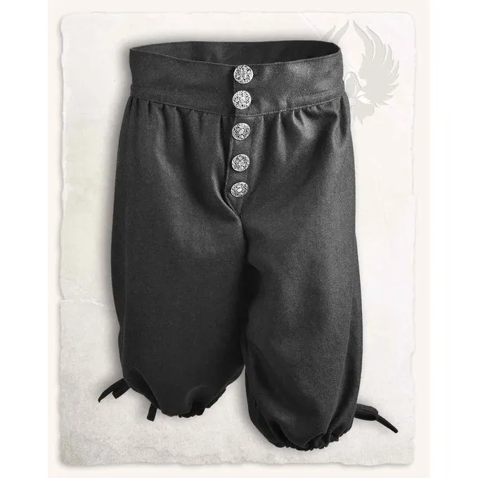 Mytholon Tilly Renaissance Hosen Wolle, Grau 2 Mytholon Tilly Renaissance Hosen Wolle, Grau – Bild 2