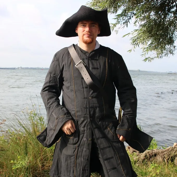 Leonardo Carbone Tricorn Charles, Schwarz 2 Leonardo Carbone Tricorn Charles, Schwarz – Bild 2