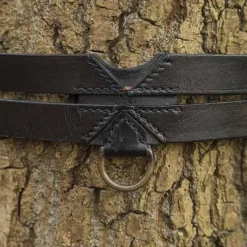 Epic Armoury Twin X-belt, Schwarz -Schuhe & Stiefel Verkaufsladen twin x belt schwarz 3