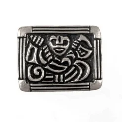 Viking Gürtelbeschlag Adelsö, Versilberter