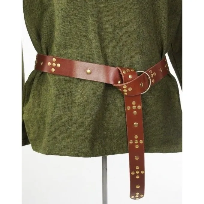 Leonardo Carbone Wikingergürtel Snorre, Braun 2 Leonardo Carbone Wikingergürtel Snorre, Braun – Bild 2