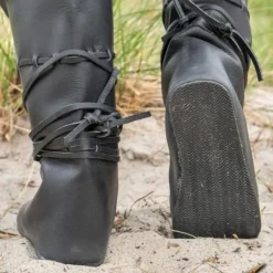 Epic Armoury Wikingerstiefel Rolf, Schwarz -Schuhe & Stiefel Verkaufsladen wikingerstiefel rolf schwarz 2