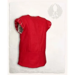 Mytholon Woll Renaissance Doublet Geoffrey, Rot -Schuhe & Stiefel Verkaufsladen woll renaissance doublet geoffrey rot 2