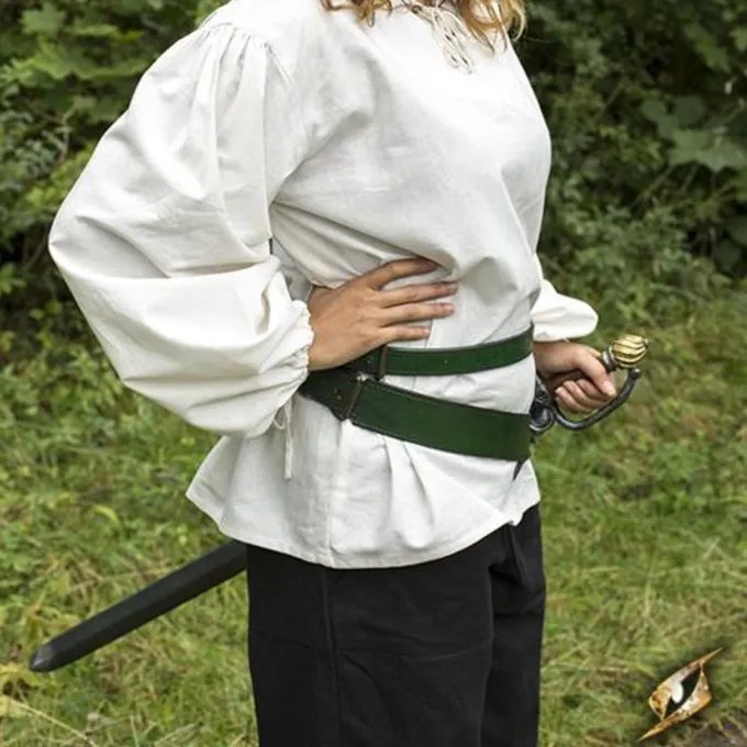 Epic Armoury Zweiteiliger Schwertgürtel, Grün 2 Epic Armoury Zweiteiliger Schwertgürtel, Grün – Bild 2