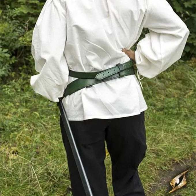 Epic Armoury Zweiteiliger Schwertgürtel, Grün 3 Epic Armoury Zweiteiliger Schwertgürtel, Grün – Bild 3