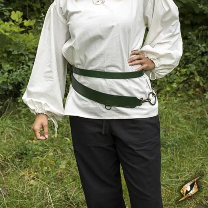 Epic Armoury Zweiteiliger Schwertgürtel, Grün 1 Epic Armoury Zweiteiliger Schwertgürtel, Grün